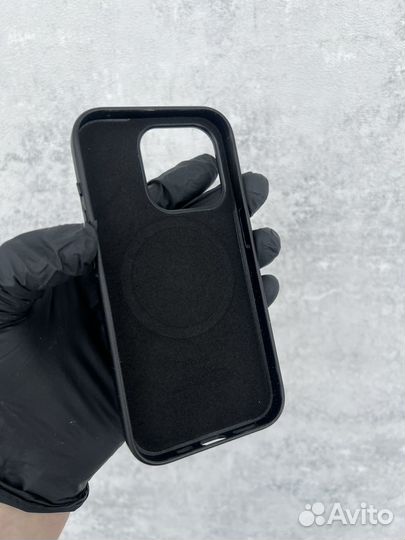 Чехлы на iPhone 15Pro Leather Case
