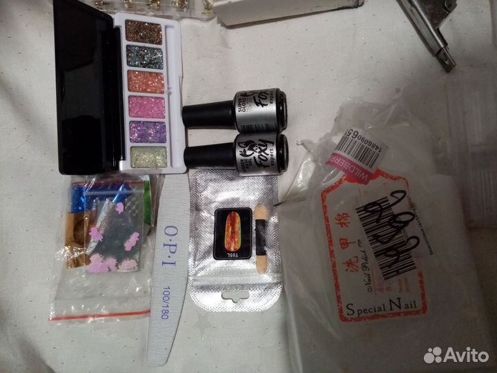 Набор для наращивания ногтей, маникюра и педикюра