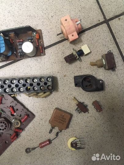 Старые детали лески СССР