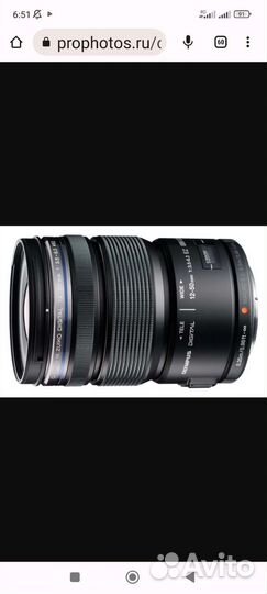 Объектив Olympus 12-50mm macro