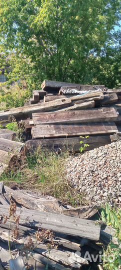 Продаю шпалы строительные