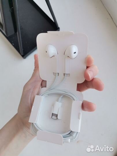 Наушники apple проводные lightning