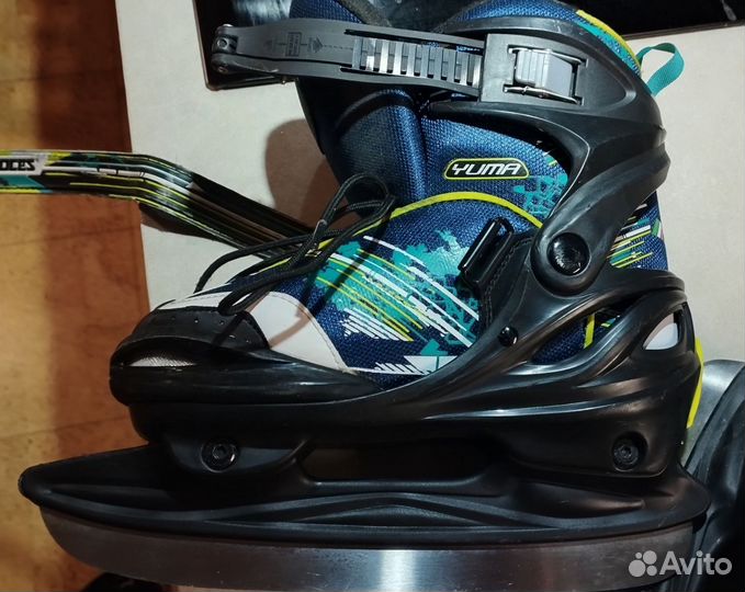 Коньки раздвижные 36-40