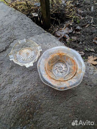 Немецкое блюдо и пепельница