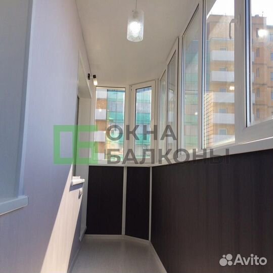 Отделка балконов и лоджии под ключ