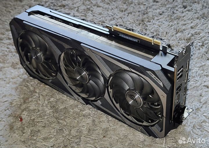 Видеокарта rtx 3070 Asus rog strix