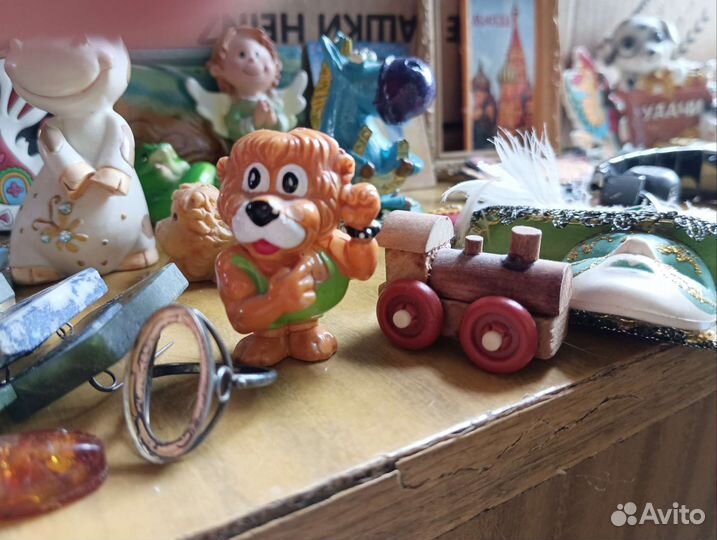 Игрушки из киндер сюрприз 90х