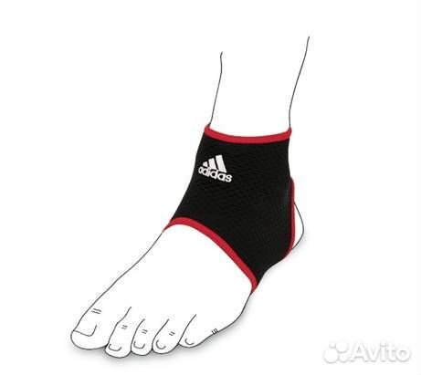 Фиксатор для лодыжки Adidas adsu-12213, размер L/X