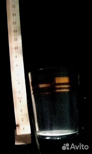 Набор рюмок, хрусталь 6 штук, СССР, 70-е