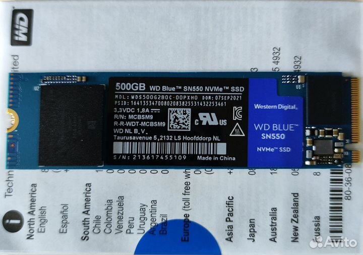 Ssd m2 NVMe 500gb