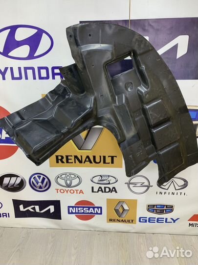 Защита Пыльник бампера Geely emgrand EC7 Прав