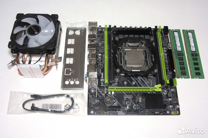 Комплект LGA2011 X99 + Xeon 2640v4 + 16GB