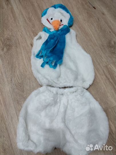 Новогодний костюм снеговика
