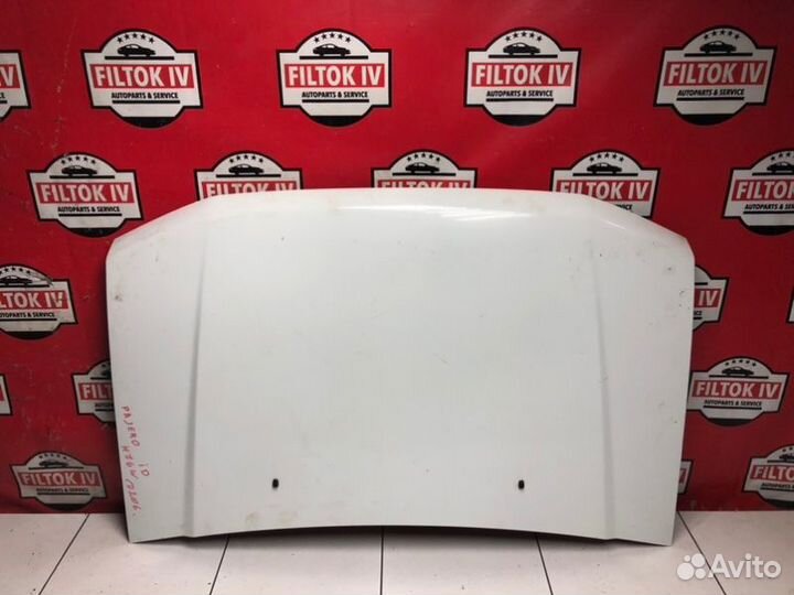 Капот Mitsubishi Pajero Io H76W 4G93 1999