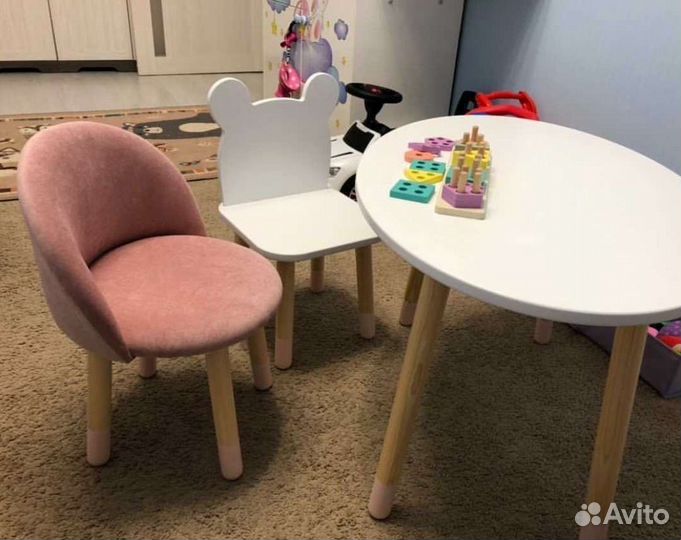 Детский стул и стол