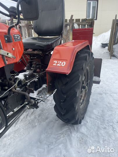 Мини-трактор УРАЛЕЦ 224, 2018