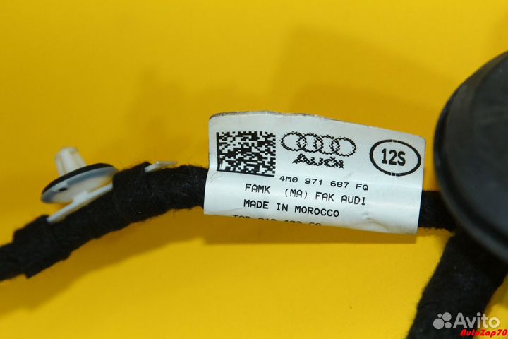 Audi Q7 4M Жгут проводов задней двери левойправой