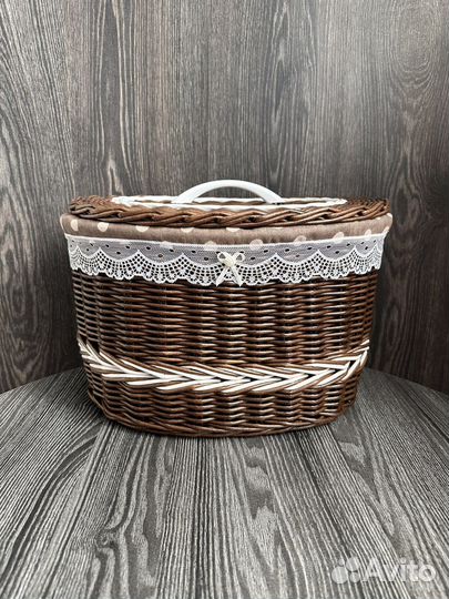 Хлебница плетеная