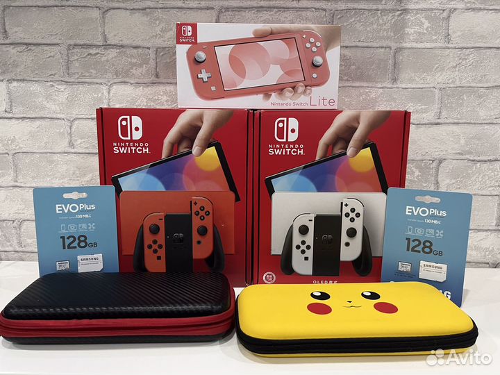 Новые nintendo switch lite / oled