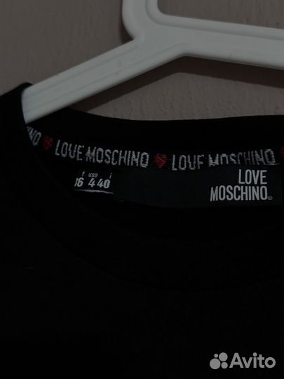 Love moschino футболка оригинал S