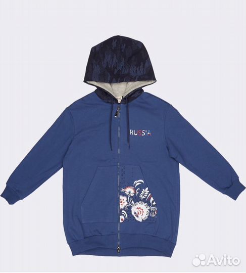 Толстовка с капюшоном новая 152