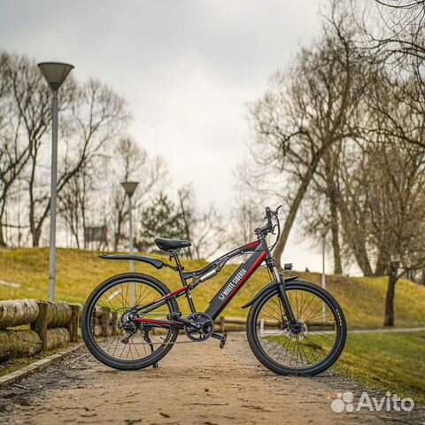 Электровелосипед whte siberia camry X 500W