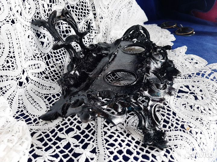 Чугун Царских времен Тепляков, Подсвечник латунь