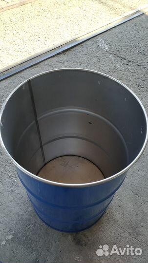 Бочка металлическая чистая б/у 200л