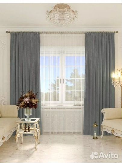 Комплект штор новые