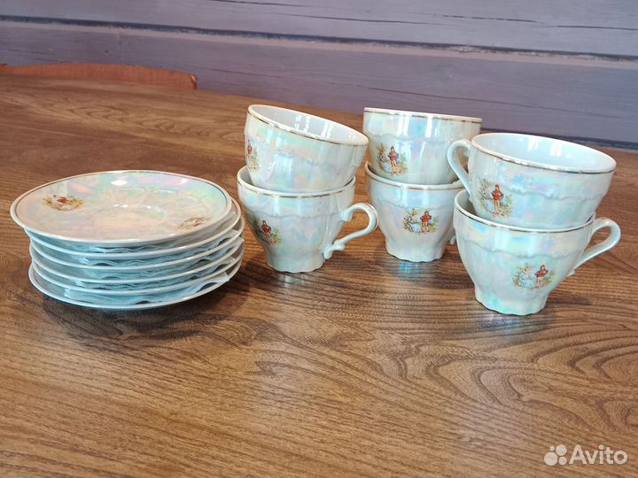 Сервиз чайный Мадонна Сервиз столовый гдр Дулево