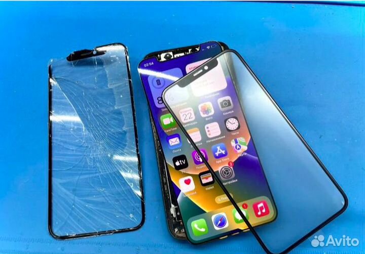 Ремонт iPhone, замена Дислпея, замена Батареи