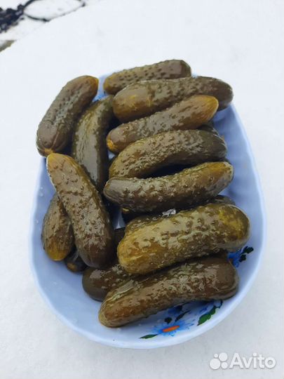 Огурцы соленые бочковые