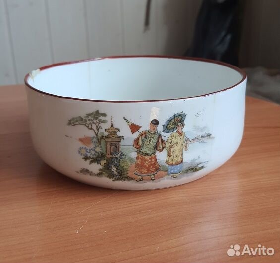 Полоскательница и сахарница 