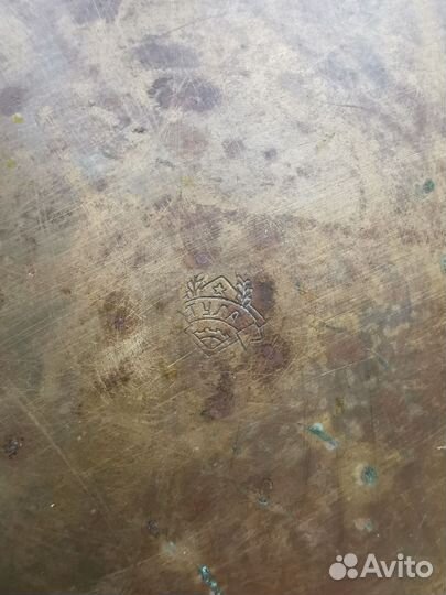 Латунный медный таз СССР