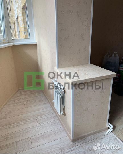 Отделка балконов