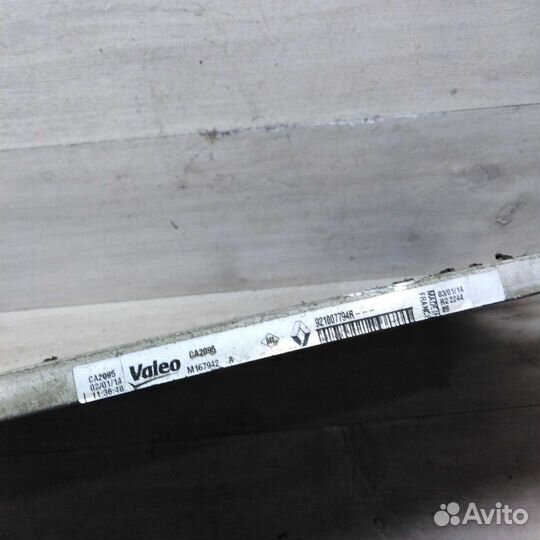 Радиатор кондиционера Renault Sandero I