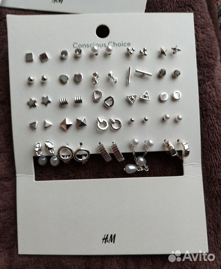 Серьги H&M