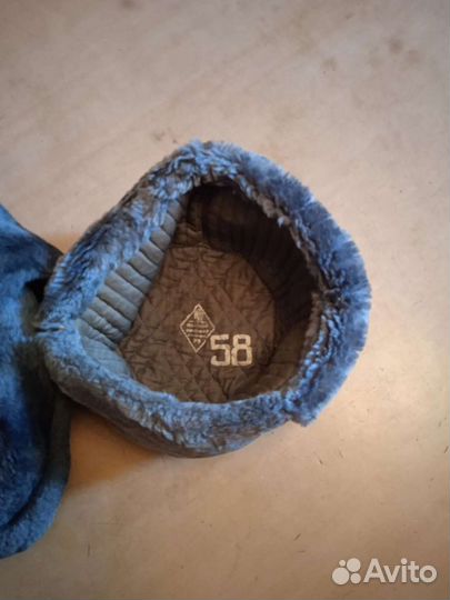 Шапка ушанка из ссср, 58 размер