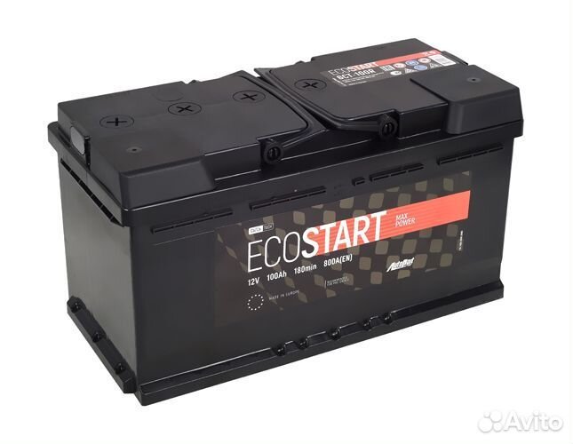 Автомобильный аккумулятор AutoPart EcoStart 100R