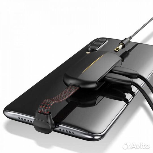 Переходник baseus L49, Type-C - Jack 3.5/Type-C, 2