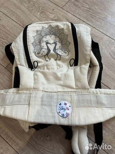 Слинг льняной для малышей