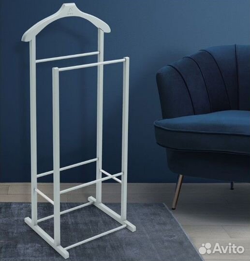 Вешалка костюмная В 27Н серый (8164)