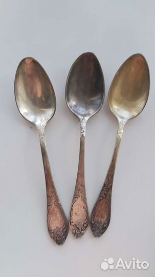 Мельхиоровые столовые ложки СССР