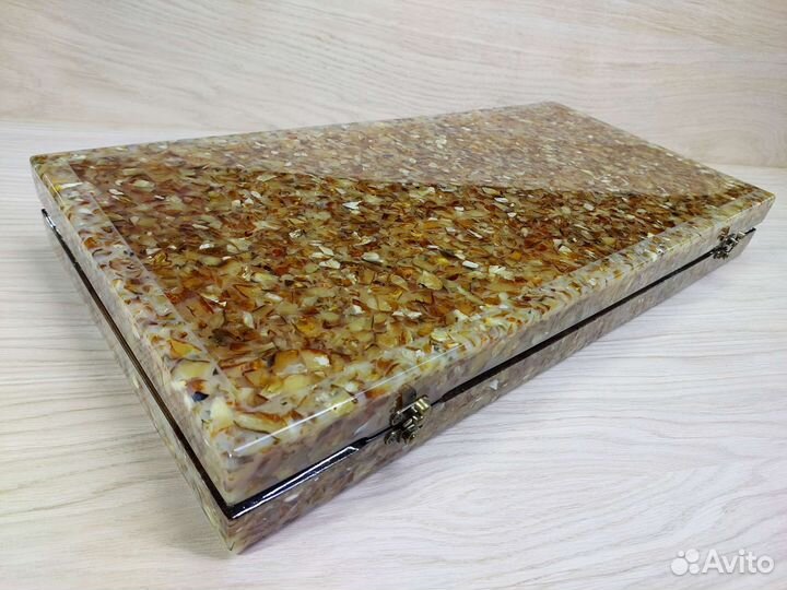 Нарды из янтаря. арт. 107