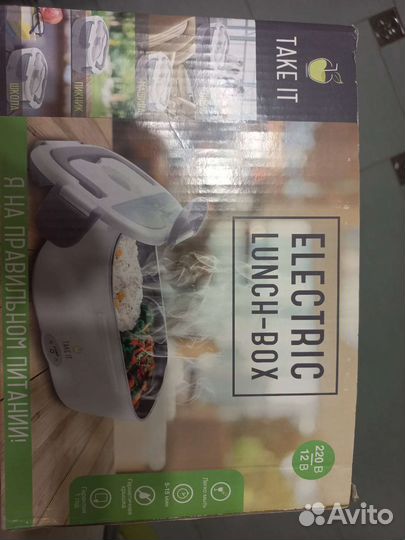 Электрический контейнер для разогревания пищи