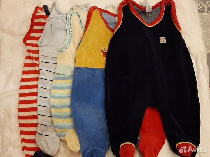 Детские вещи пакетом 56-62 на мальчика