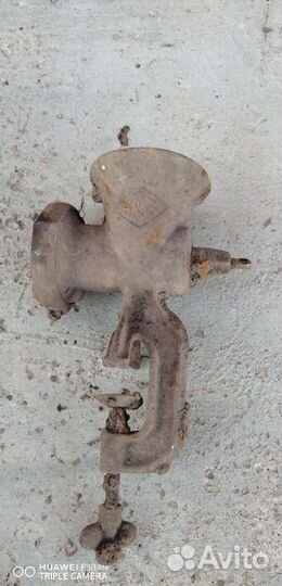 Мясорубка СССР чугунная 1962г