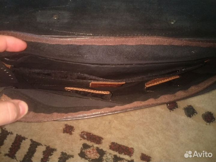 Мужская наплечная сумка-портфель RJ