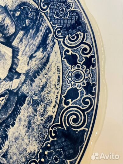 Блюдо Delft