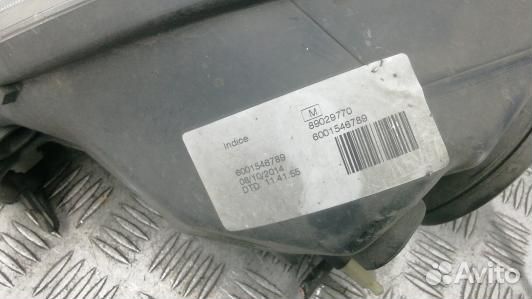 Фара правая dacia logan 1 (6AR18MU01)